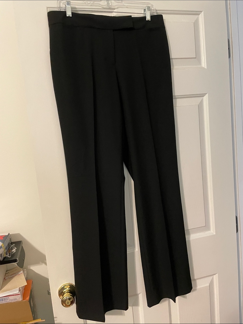 Talbots Black Wide-Leg Dress Pants new with tags.  Curvy size 10